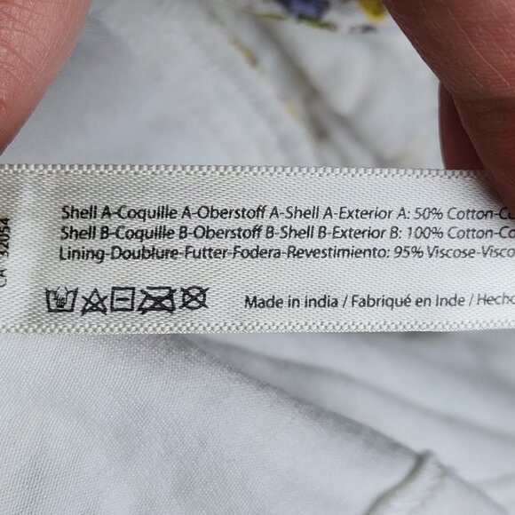 Free People One Skort Womens 26 Yellow Floral Blossom Mini Skirt Tie Front Tulle - Picture 11 of 12